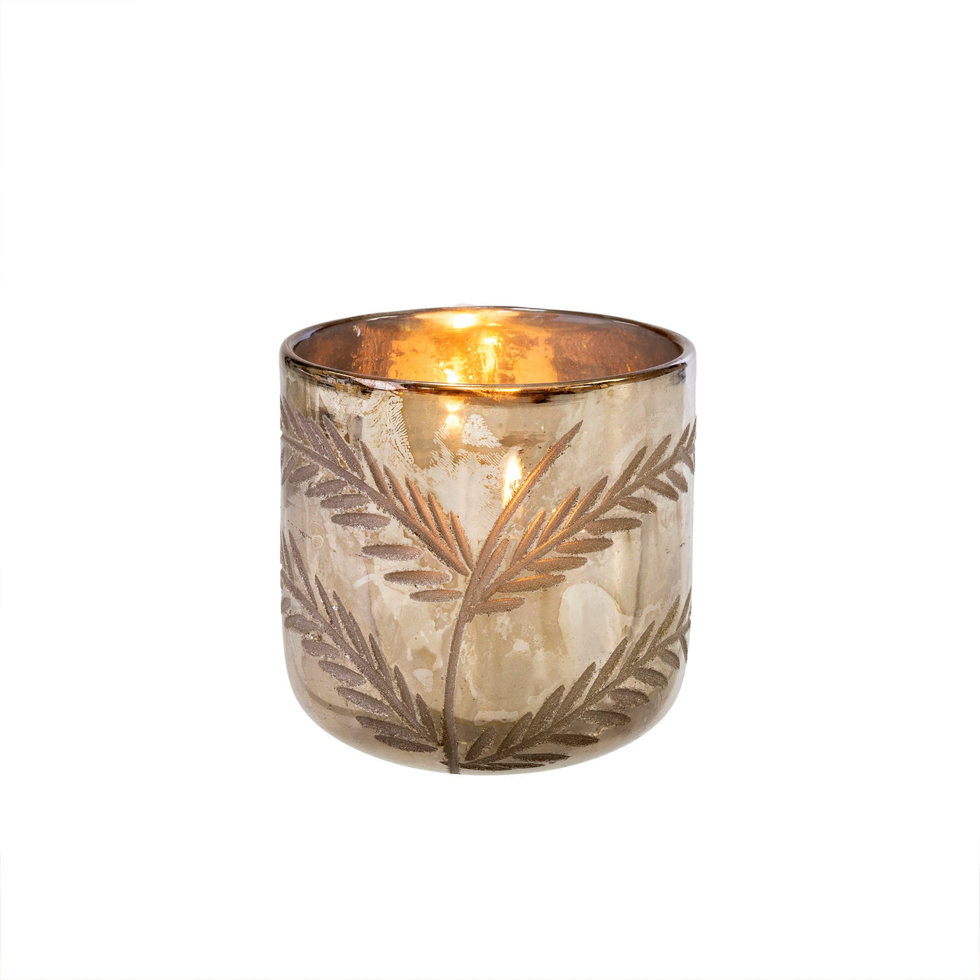 Silver Palms Votive S