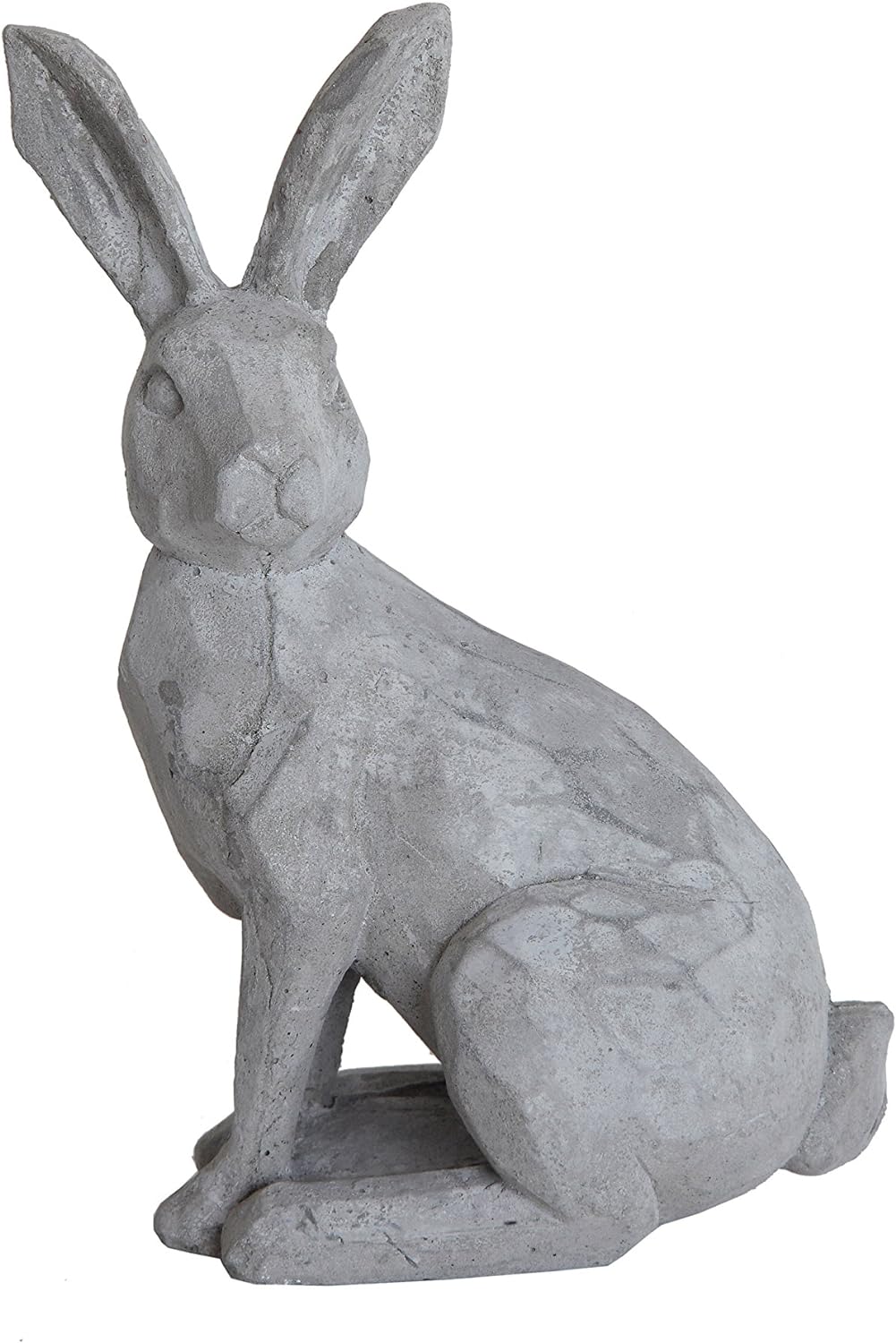 Cement Rabbit Figurine