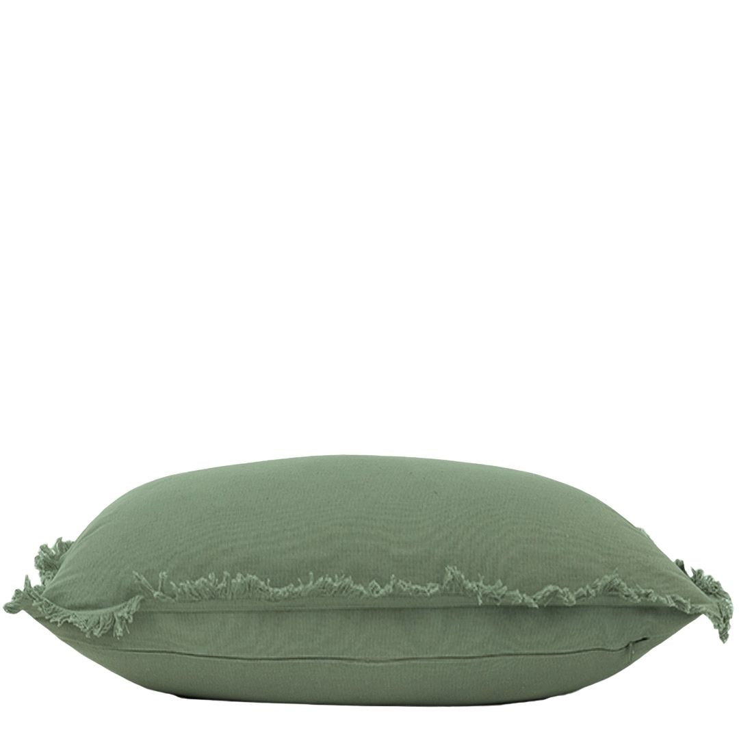 Coussin Baby Fringe - Sage Green 