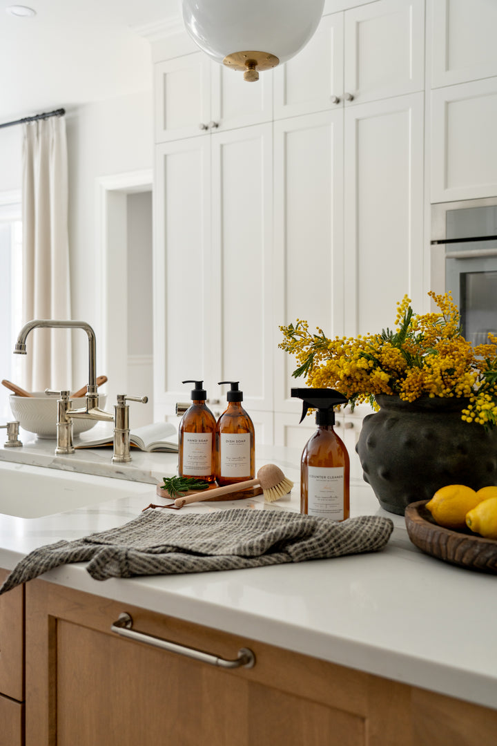 Bouteille vide ambre LUX essentials