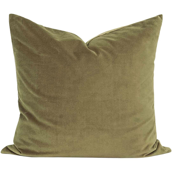 PLUSH OLIVE 22X22