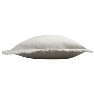 Baby Fringe Pillow - White