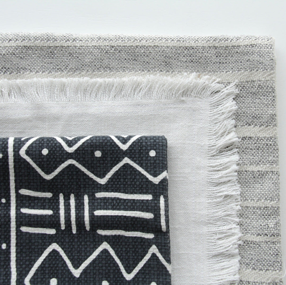 Baby Fringe Pillow - White