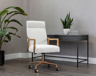 Collin Office Chair - Heather Ivory