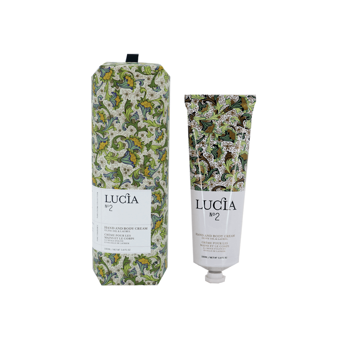 Olive Oil & Laurel Leaf Hand and Body Cream