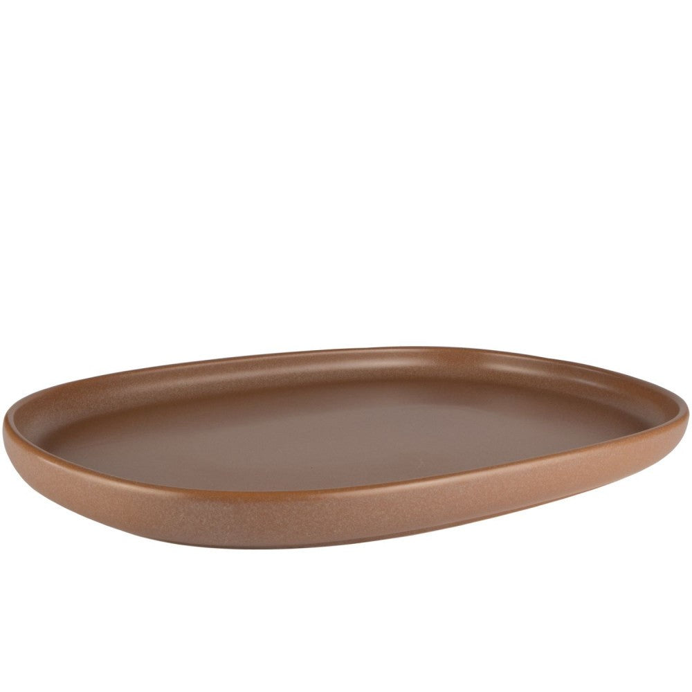 OVAL LEATHER PLATTER