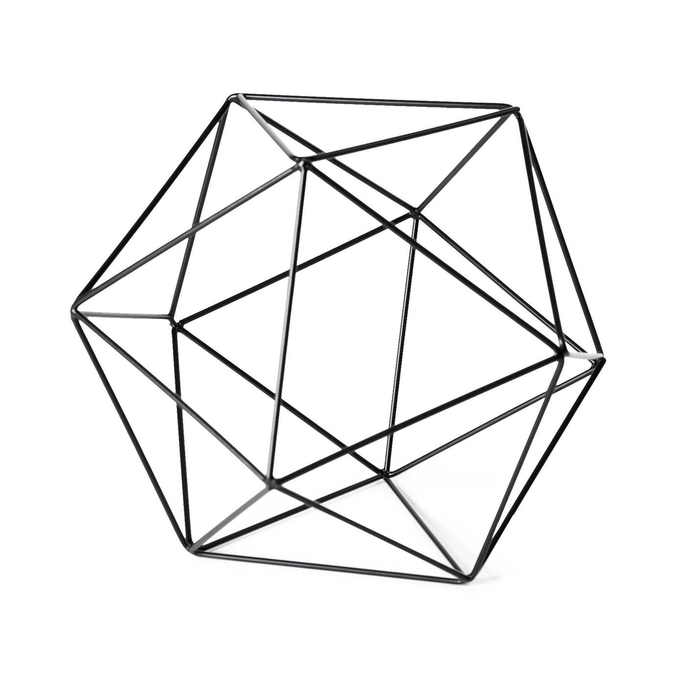 Polygon Iron Frame Decor Ball