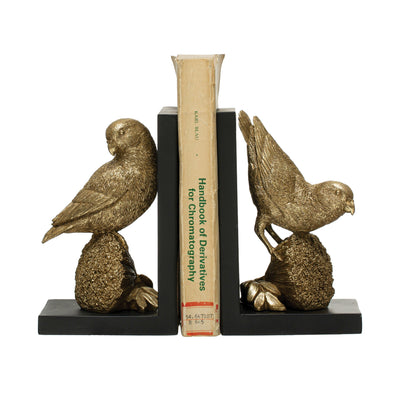 Resin Parrot Bookends