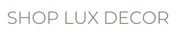 shop LUX decor