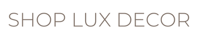 shop LUX decor