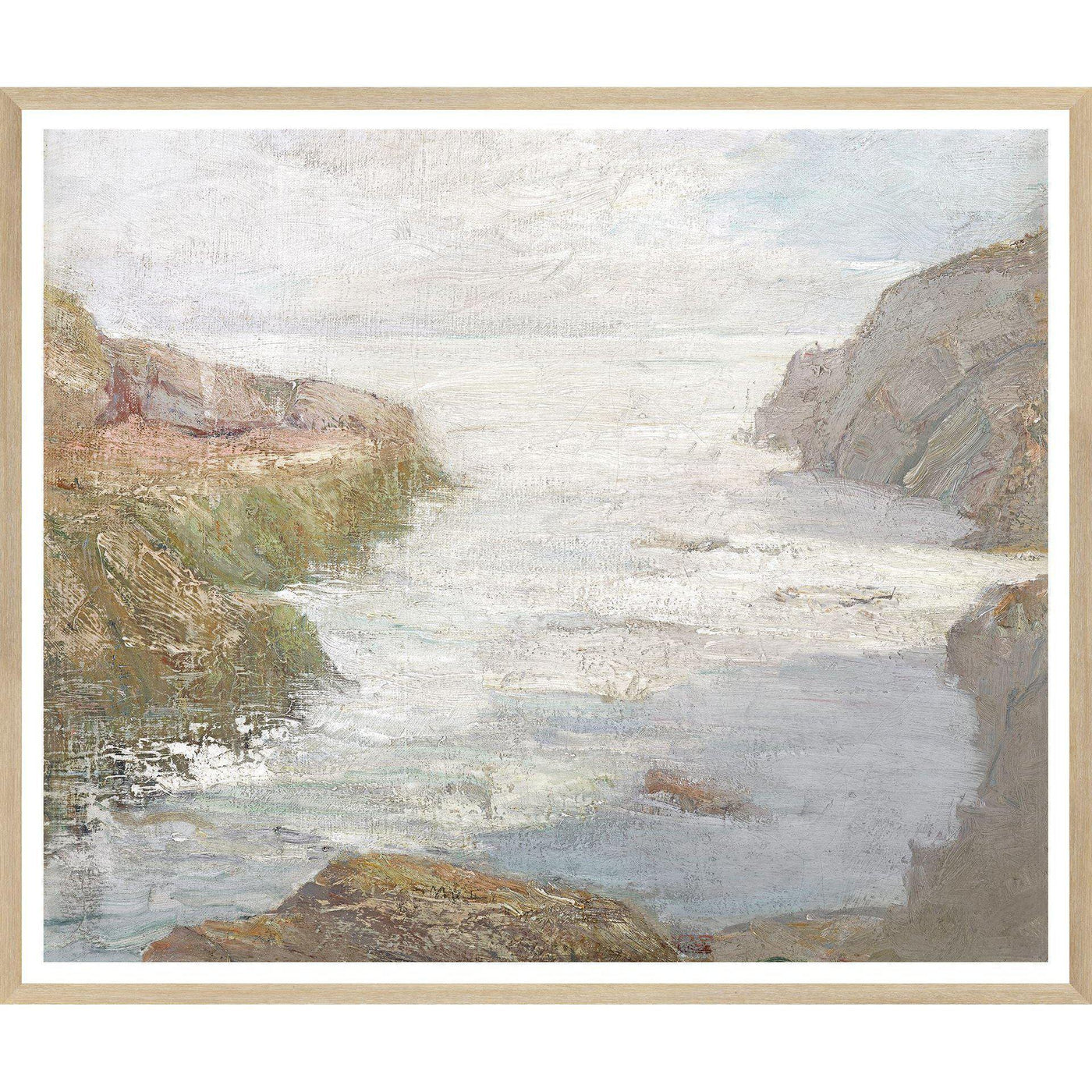 «At Low Tide, C. 1841» - Petit