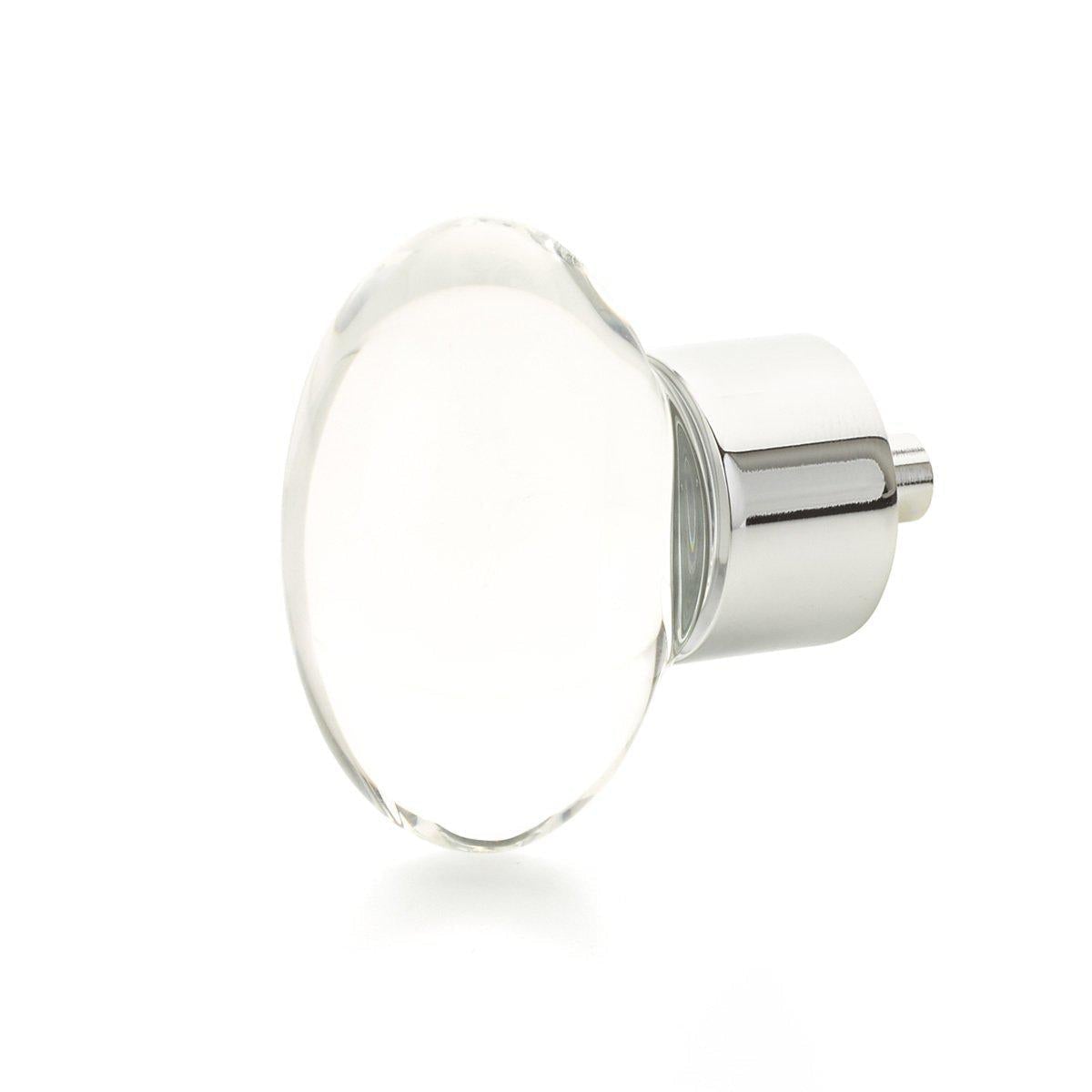 Lumières de la ville, bouton ovale en verre