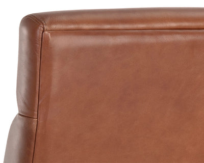 Collin Office Chair - Tobacco Leather