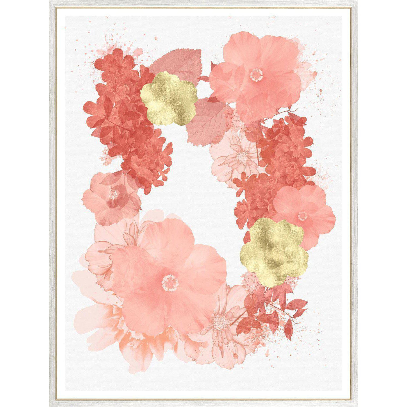 Coral Floral Overlay II