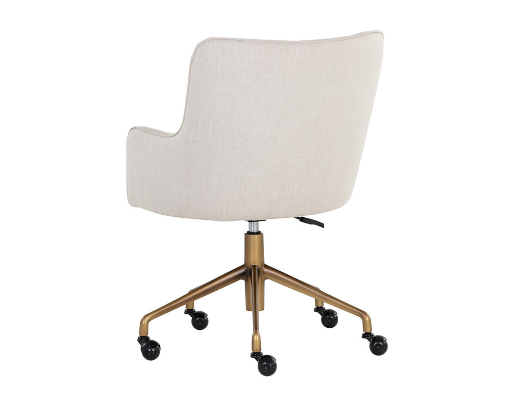 Franklin Office Chair - Beige Linen