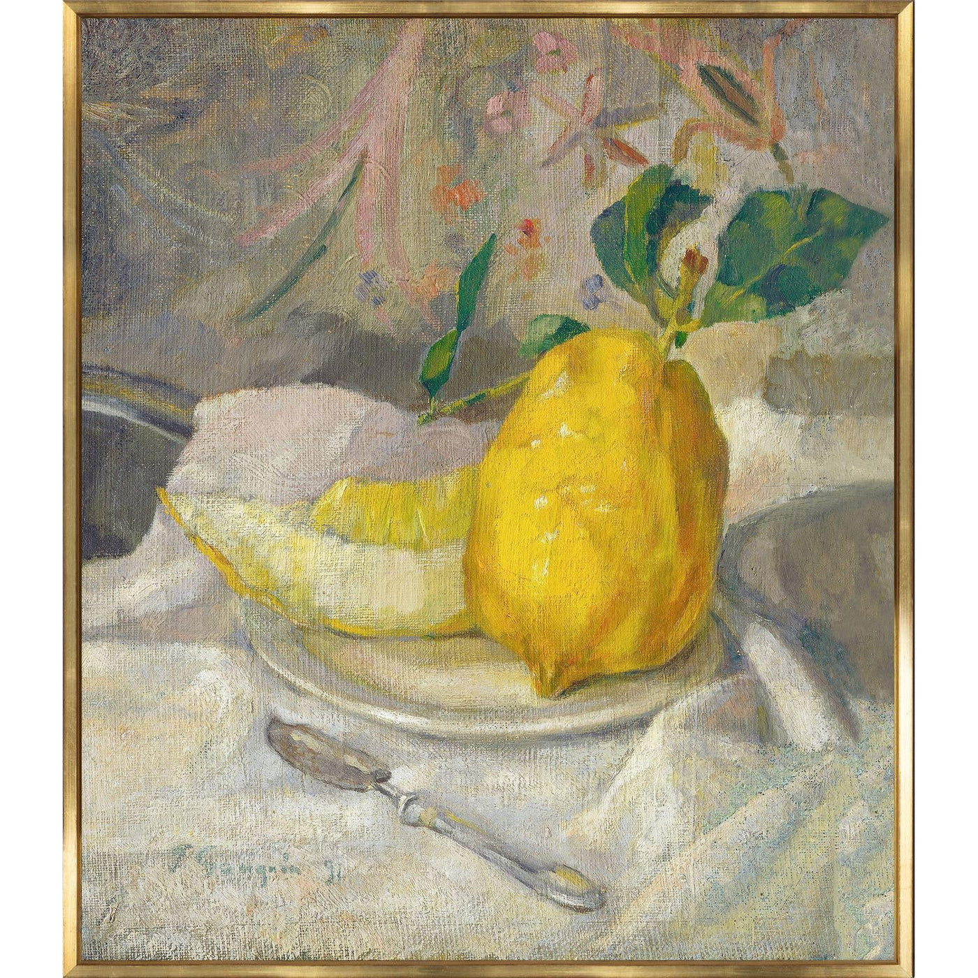 Melon & Lemon, C. 1900 -Small
