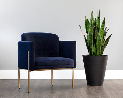 Richie Lounge Chair - Danny Navy