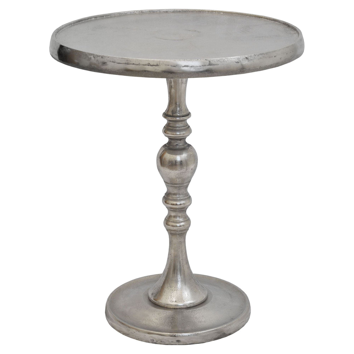Romina Nickel Accent Table