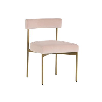 Seneca Dining Chair - Velvet Blush
