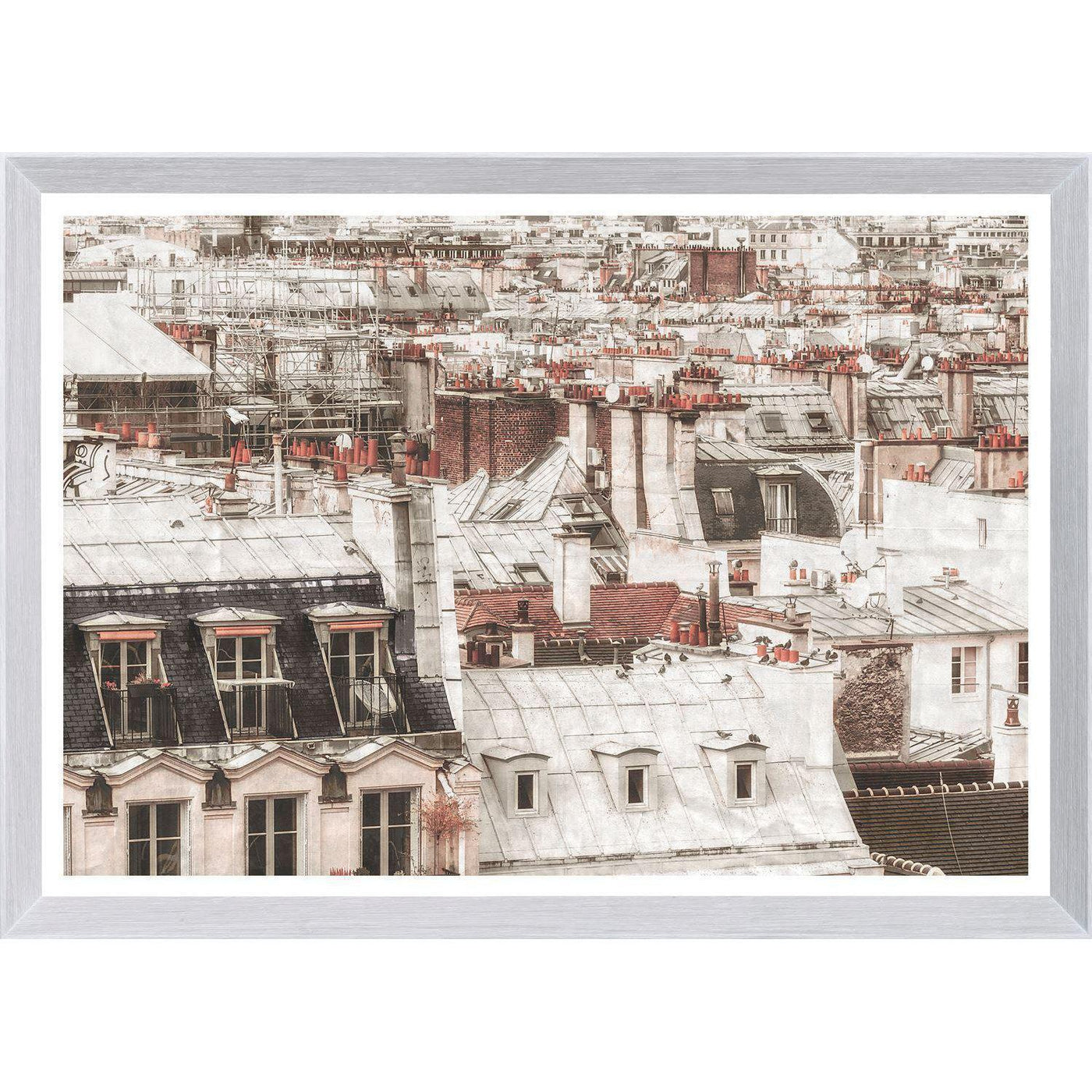 «Terra Cotta Rooftops- Paris I»