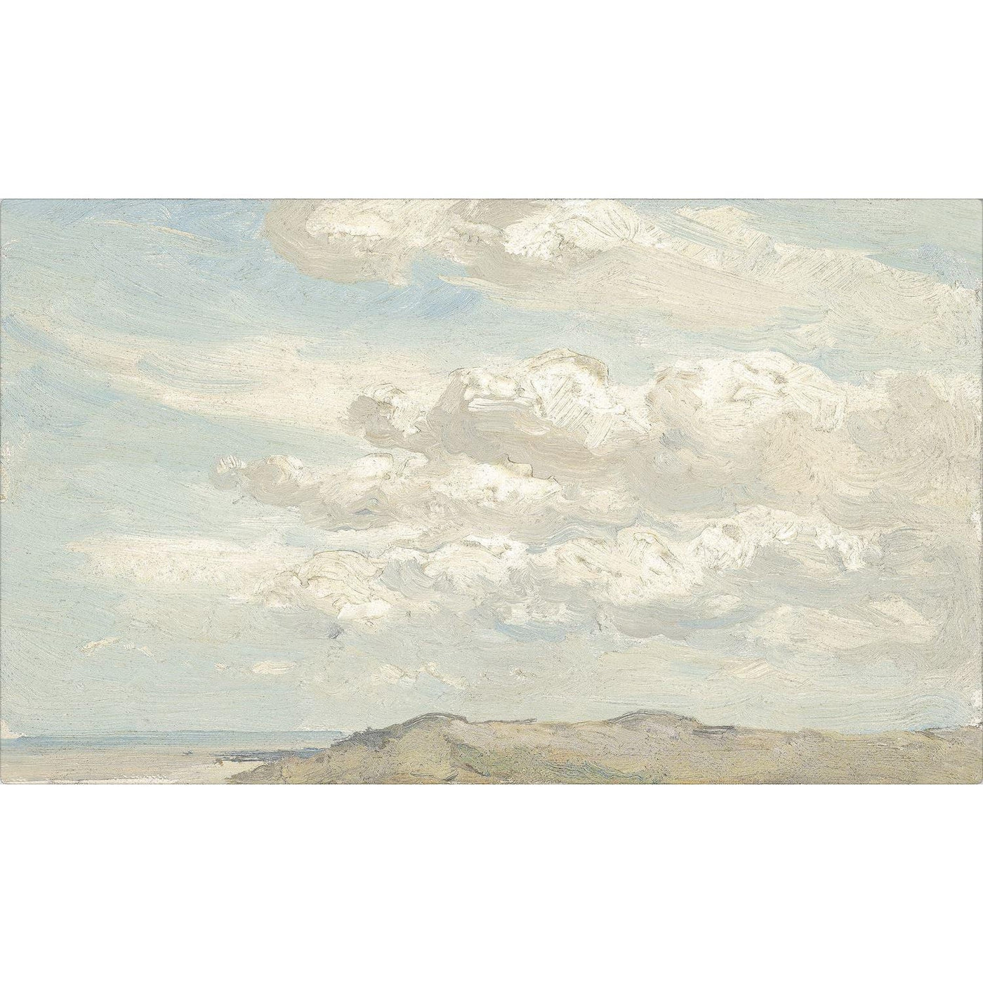 Top of the Dune C. 1850 - Gallery Wrap Canvas
