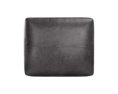 Watson Modular Ottoman - Black Leather