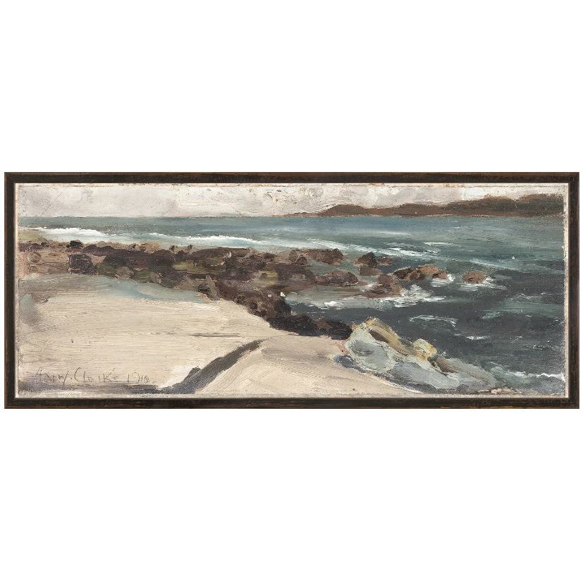Landscape By The Coast C. 1889