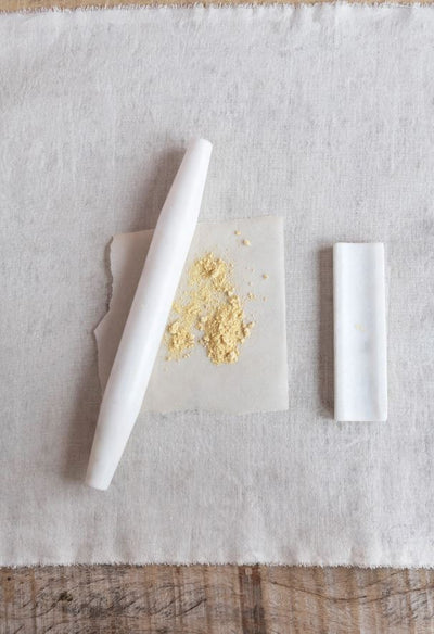 Marble Rolling Pin with Base